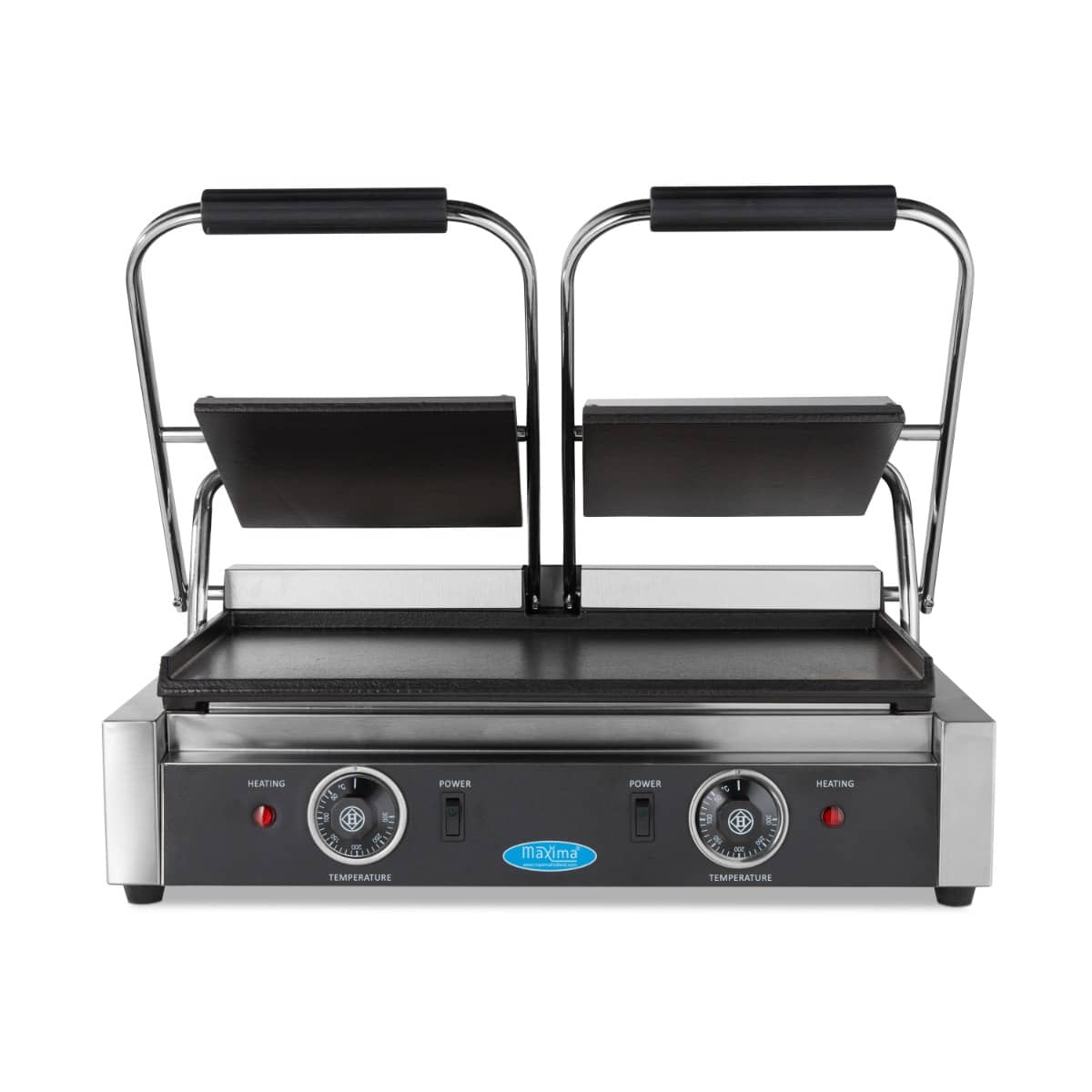 Contact Grill - Smooth - Double Grill Plate - 2 x 22cm — 2