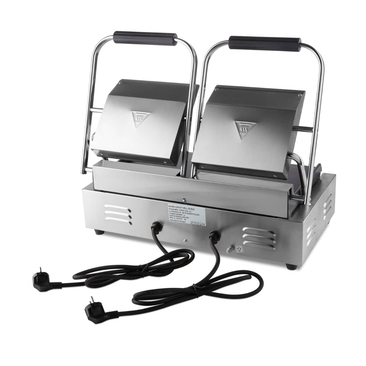 Contact Grill - Smooth - Double Grill Plate - 2 x 22cm — 4