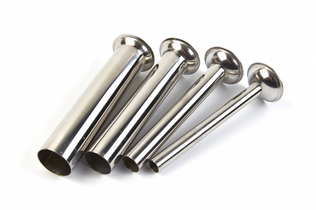 Sausage Stuffer - Filling Tubes Stainless Steel - 4 pcs — 2