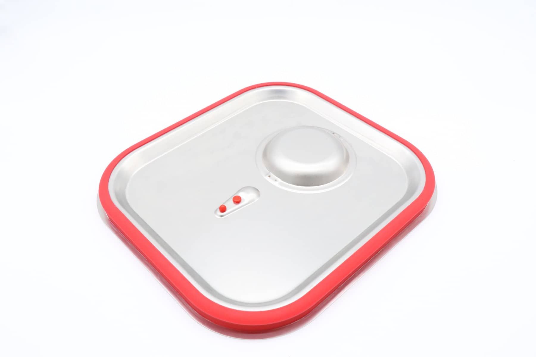 Gastronorm Lid - 2/3 GN - Stainless Steel - Airtight Seal — 2