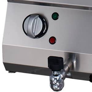 Heavy Duty Deep Fryer - 1 x 12L - Single Unit - 70cm Deep - with Drain Tap - Electric — 4
