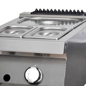 Heavy Duty Bain Marie - Single Unit - 70cm Deep - Gas — 3