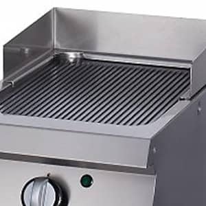 Heavy Duty Griddle - Grooved - Single Unit - 70cm Deep - Gas — 3