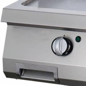 Heavy Duty Griddle - Smooth Chrome - Double Unit - 70cm Deep - Gas — 3