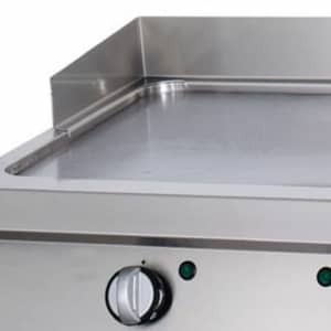 Heavy Duty Griddle - Smooth Chrome - Double Unit - 70cm Deep - Gas — 4