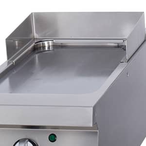 Heavy Duty Griddle - Smooth Chrome - Single Unit - 70cm Deep - Electric — 4