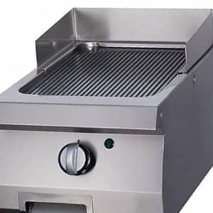 Heavy Duty Griddle - Grooved Chrome - Single Unit - 70cm Deep - Gas — 4