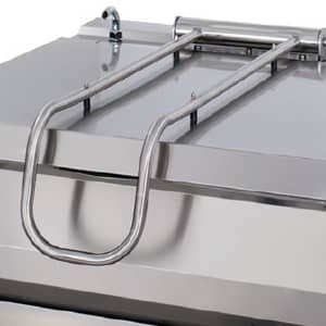 Heavy Duty Bratt Pan - 50L - Double Unit - 70cm Deep - Gas — 4