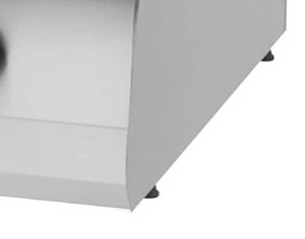 Aragaz profesional pe gaz Maxima Heavy Duty – 2 arzătoare – 15 kW – modul simplu – adâncime 70 cm — 5