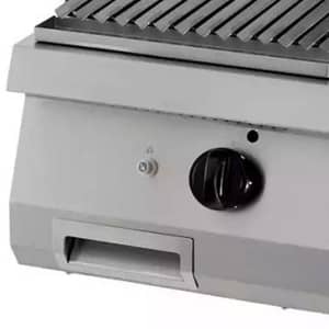 Heavy Duty Lava Stone Grill - Single Unit - 70cm Deep - Gas — 3
