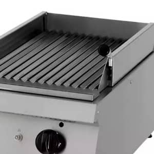 Heavy Duty Lava Stone Grill - Single Unit - 70cm Deep - Gas — 5