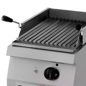 Heavy Duty Lava Stone Grill - Single Unit - 70cm Deep - Gas — 4