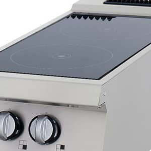 Heavy Duty Infrared Cooker - 2 Burners - Double Unit - 70cm Deep - Electric — 4