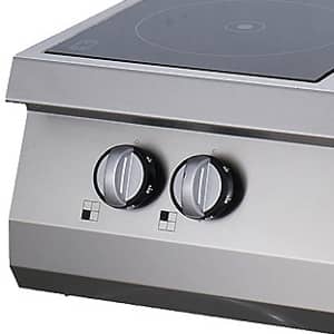 Heavy Duty Infrared Cooker - 4 Burners - Double Unit - 70cm Deep - Electric — 3