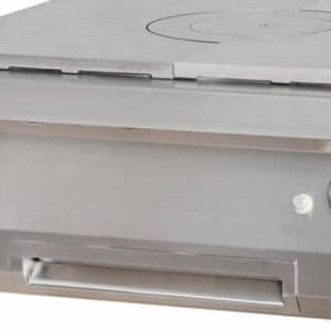 Heavy Duty Solid Top - 1 Burner - Double Unit - 70cm Deep - Gas — 3