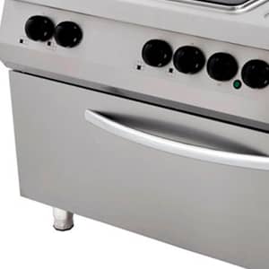 Premium Stove - 6 Burners - Triple Unit - 90cm Deep - incl Wide Oven - Electric — 5
