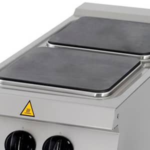 Premium Cooker - 2 Burners - Single Unit - 90cm Deep - Electric — 5