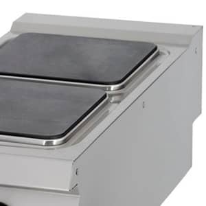 Premium Cooker - 2 Burners - Single Unit - 90cm Deep - Electric — 3