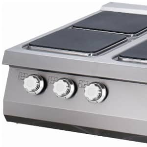 Premium Cooker - 6 Burners - Triple Unit - 90cm Deep - Electric — 4