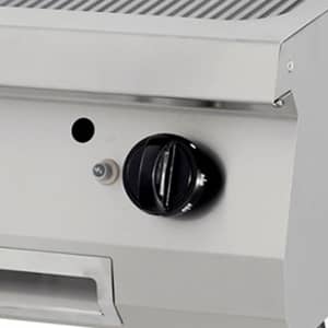 Premium Griddle - Grooved Chrome - Single Unit - 90cm Deep - Gas — 5