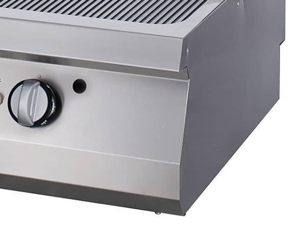 Premium Griddle - Grooved Chrome - Double Unit - 90cm Deep - Electric — 3