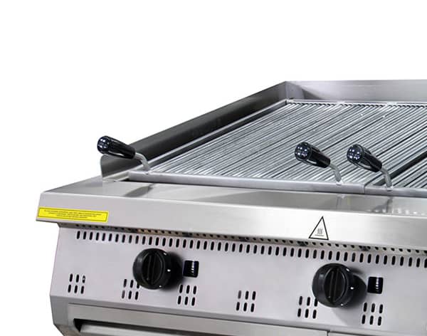 Premium Chargrill - 3 Zones - Triple Unit - 90cm Deep - Gas — 3