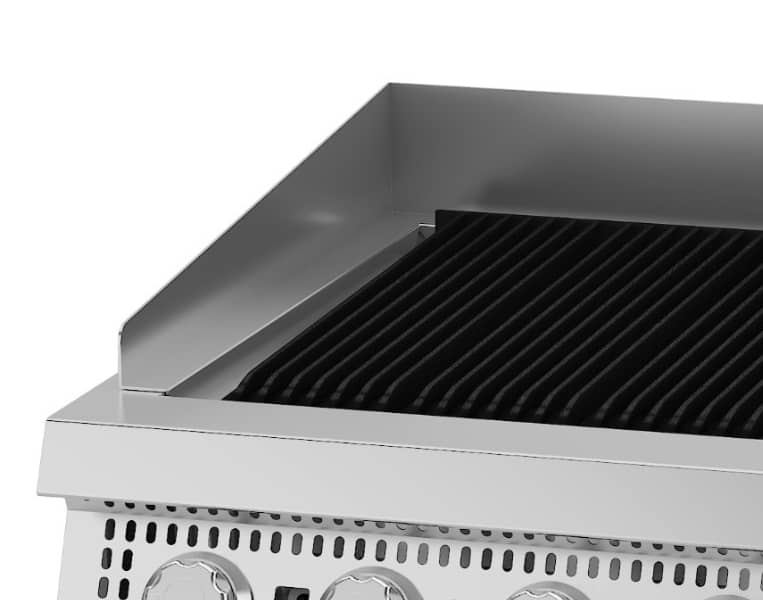 Premium Chargrill - 5 Zones - Double Unit - 90cm Deep - Gas — 3