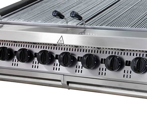 Premium Chargrill - 8 Zones - Triple Unit - 90cm Deep - Gas — 3