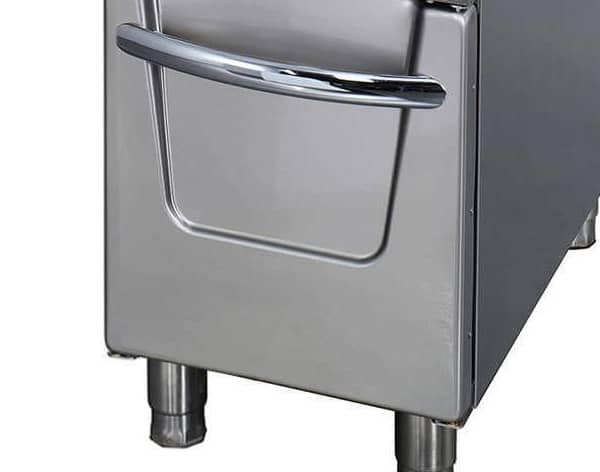 Premium Deep Fryer - 1 x 22L - Single Unit - 90cm Deep - with Drain Tap - Gas — 4