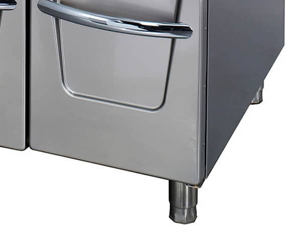 Premium Deep Fryer - 2 x 22L - Double Unit - 90cm Deep - with Drain Tap - Gas — 4