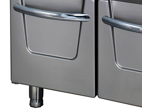 Premium Deep Fryer - 2 x 22L - Double Unit - 90cm Deep - with Drain Tap - Electric — 5