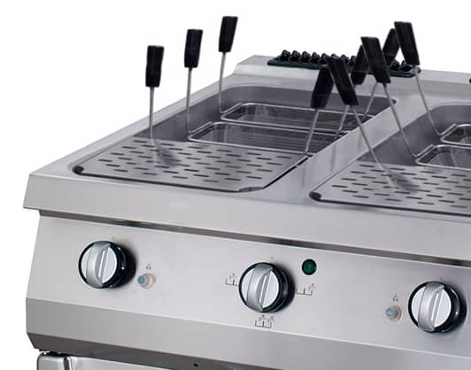 Premium Pasta Cooker - Double Unit - 90cm Deep - Gas — 5