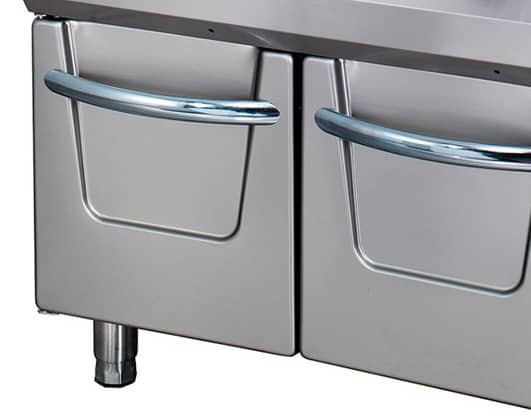 Premium Pasta Cooker - Double Unit - 90cm Deep - Gas — 3