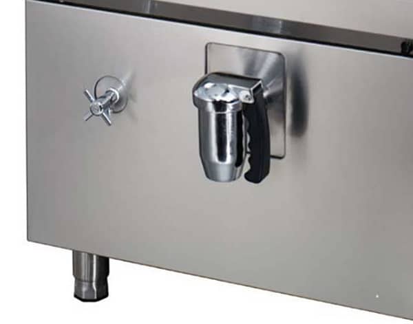 Premium Boiling Pan - 120L - Indirect - 90cm Deep - Gas — 5