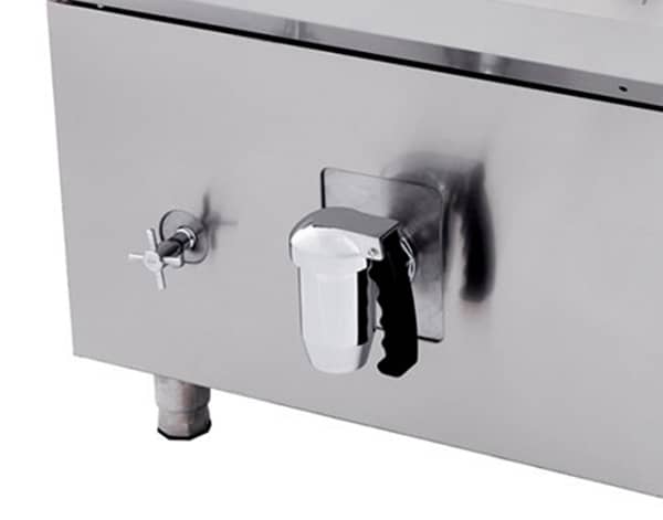 Premium Boiling Pan - 160L - Indirect - 90cm Deep - Electric — 5