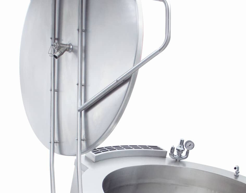 Tilting Boiling Pan - 120L - Indirect - Gas — 3
