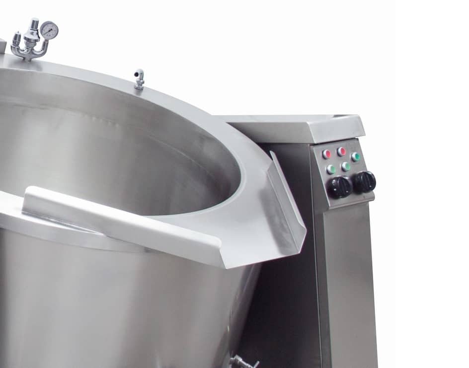 Tilting Boiling Pan - 120L - Indirect - Gas — 4