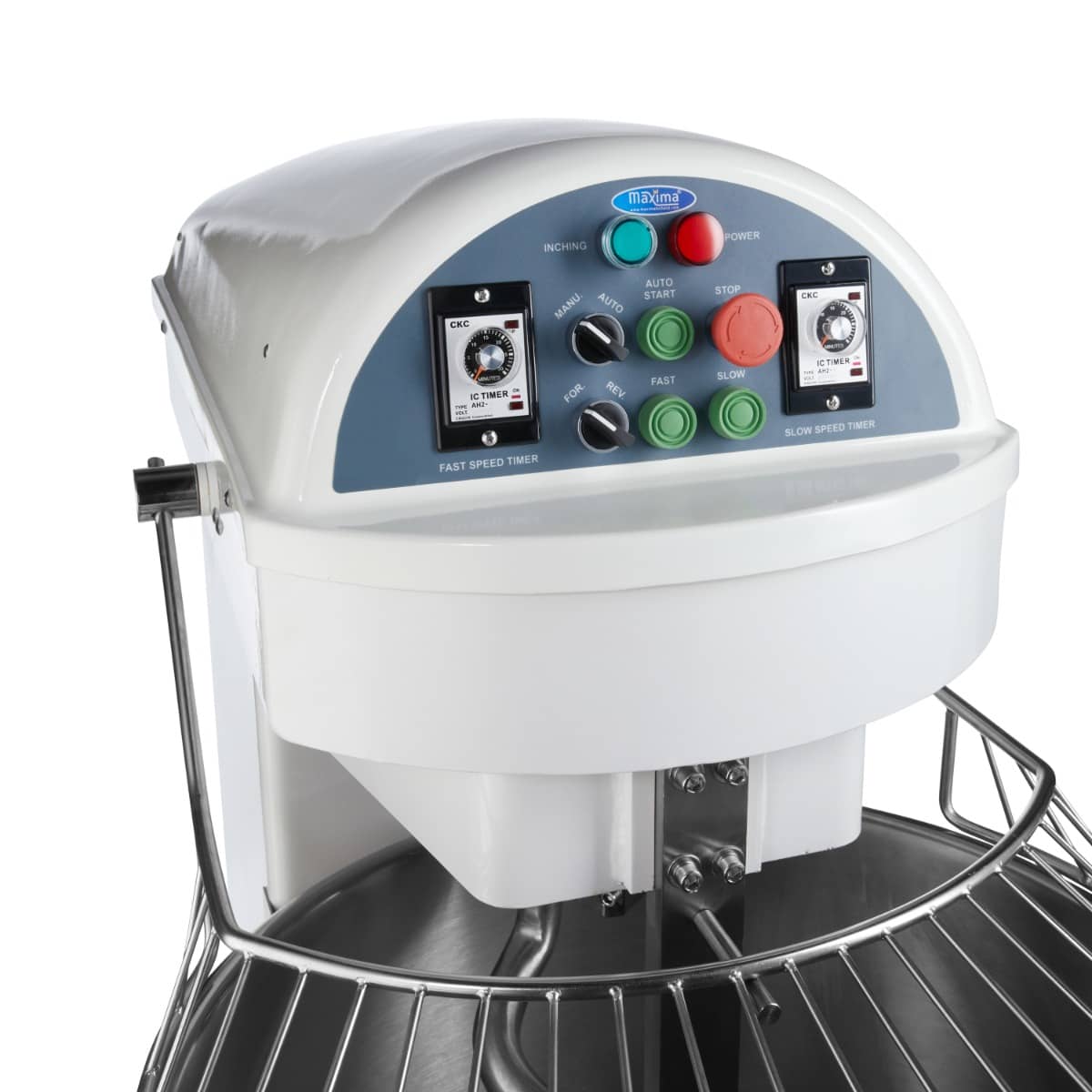 Dough Mixer - 100L - 64kg Dough - 2 Speeds - 400V — 11