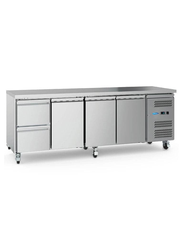 Counter Fridge - 223cm - 4 Doors — 15