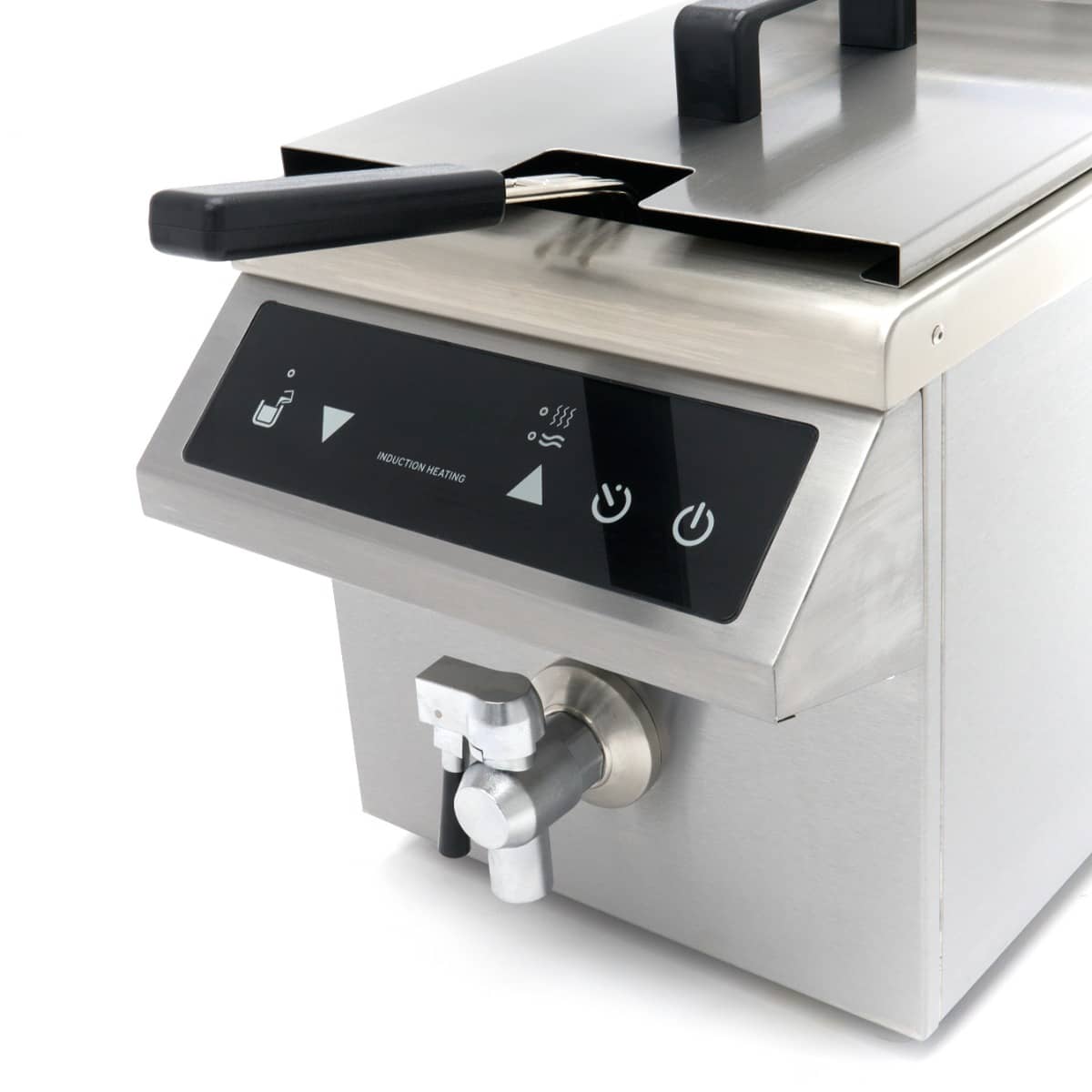 Deep Fryer - 8L - 1 Basket - Induction - with Drain Tap — 9