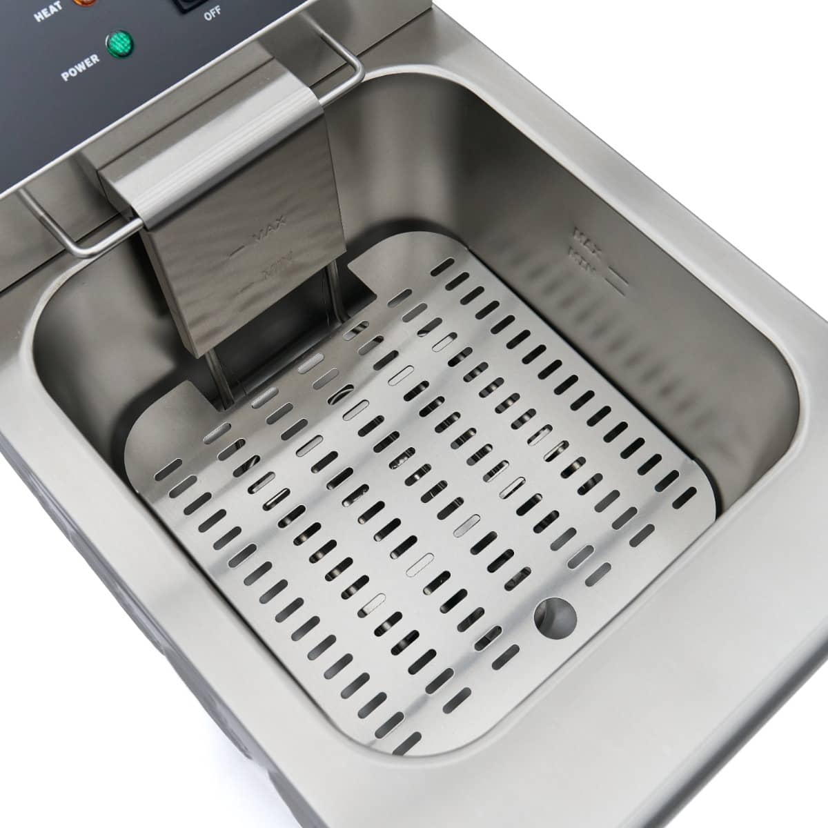 Deep Fryer - 16L - 1 Basket - with Drain Tap and Stand - 230V — 12