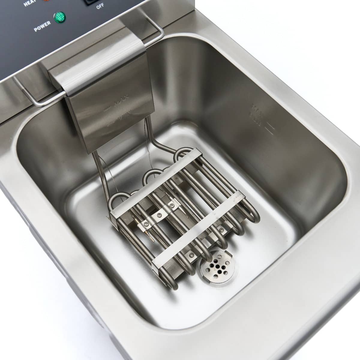 Deep Fryer - 16L - 1 Basket - with Drain Tap and Stand - 230V — 11