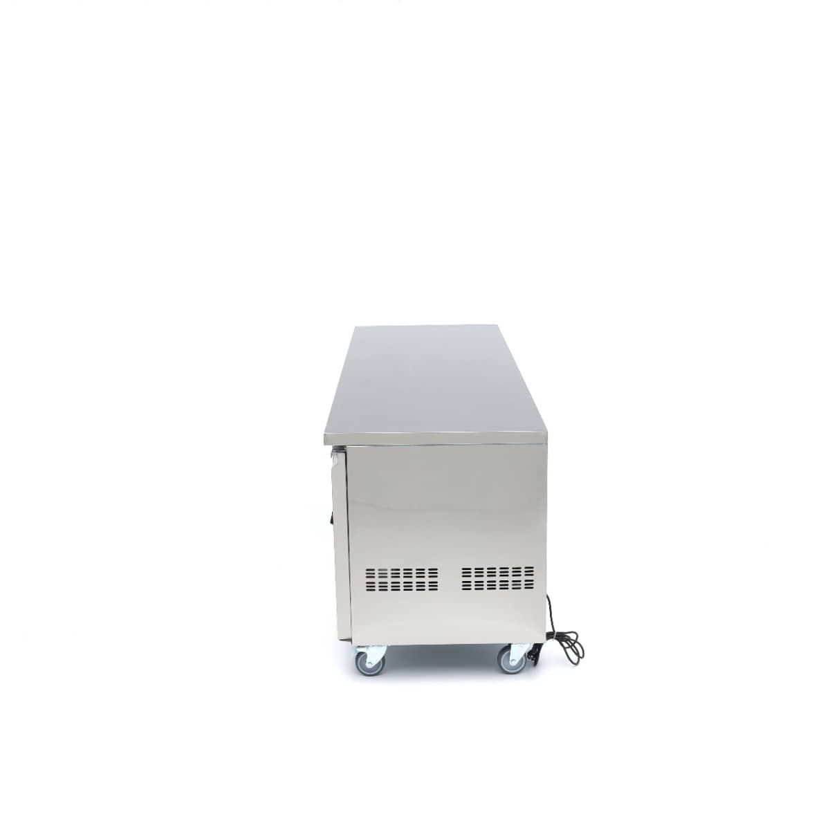 Counter Fridge - 223cm - 4 Glass Doors — 5