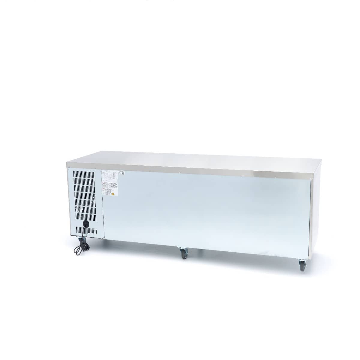 Counter Fridge - 223cm - 4 Glass Doors — 6