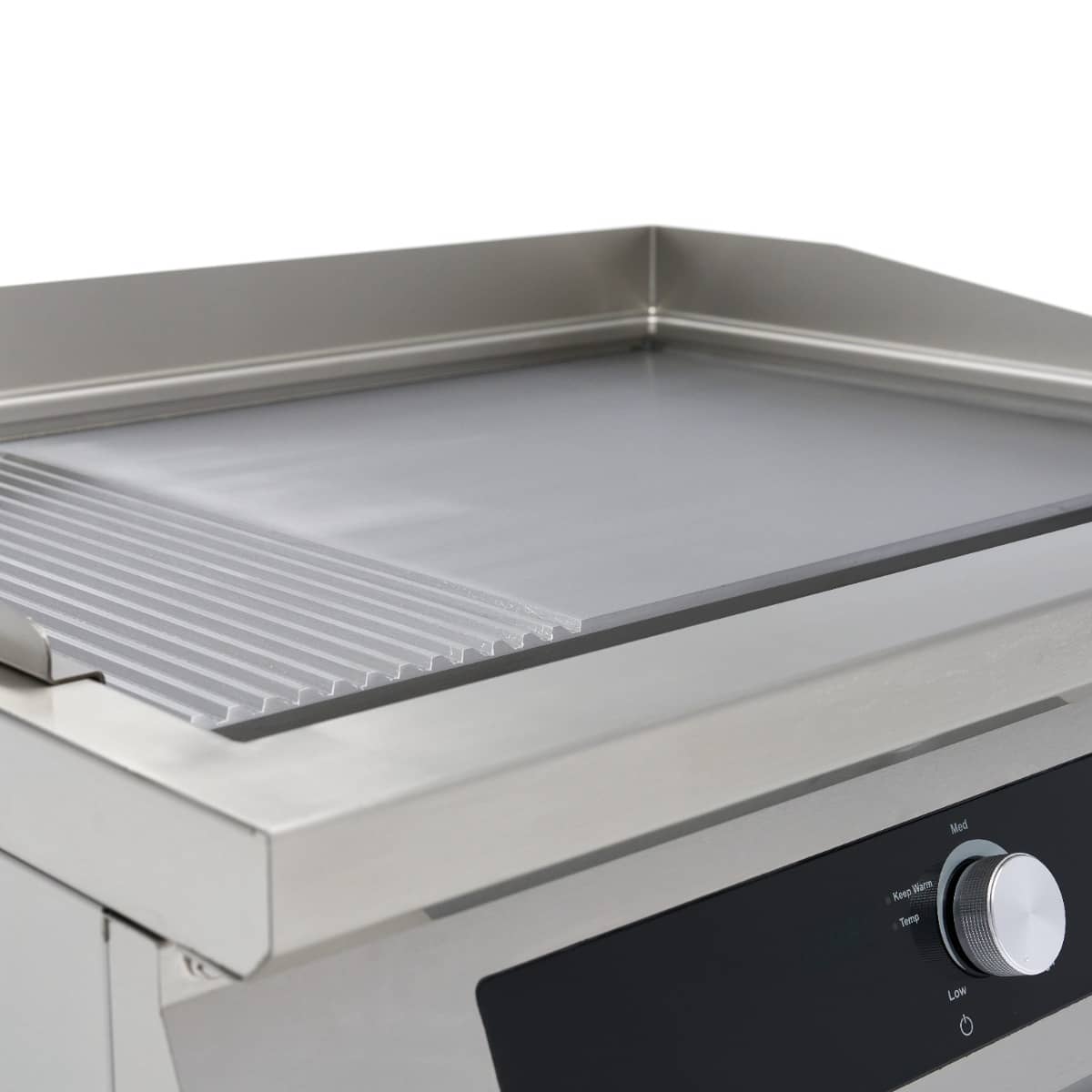 Induction Griddle 700 - Smooth and Grooved - 5000W - Double — 10
