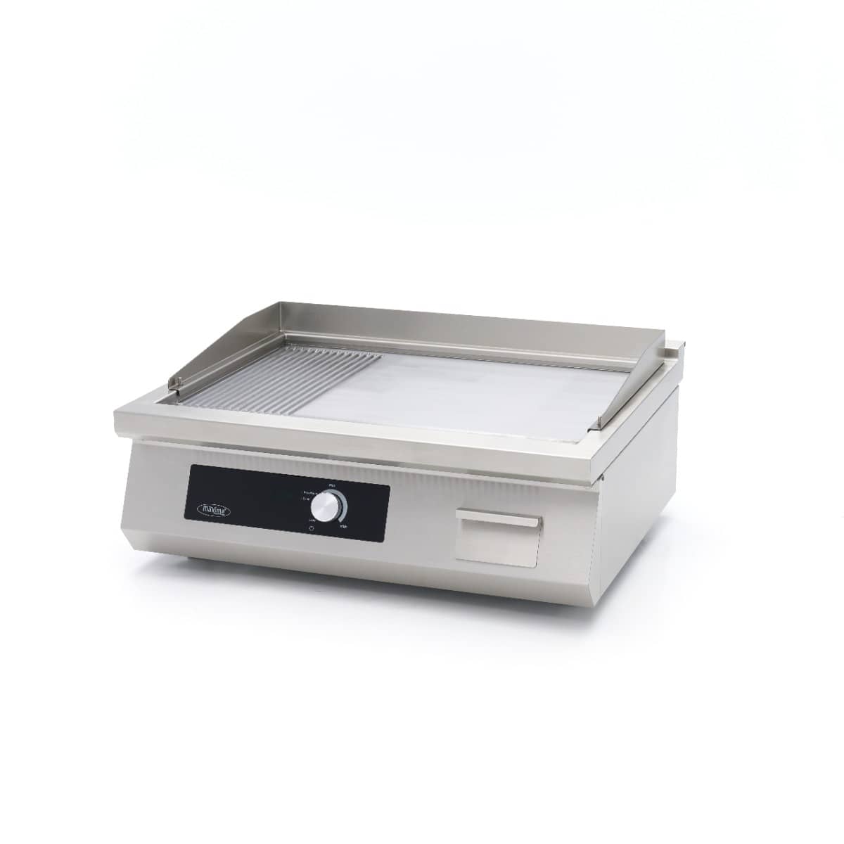 Induction Griddle 700 - Smooth and Grooved - 5000W - Double — 3