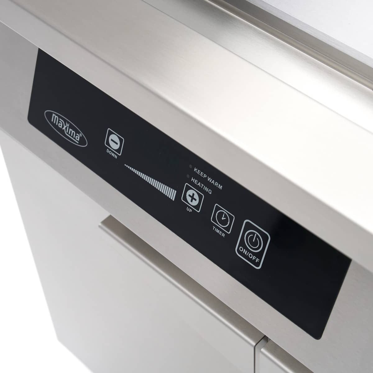 Induction Griddle 700 - Smooth and Grooved - 10000W - Double - with Stand — 12