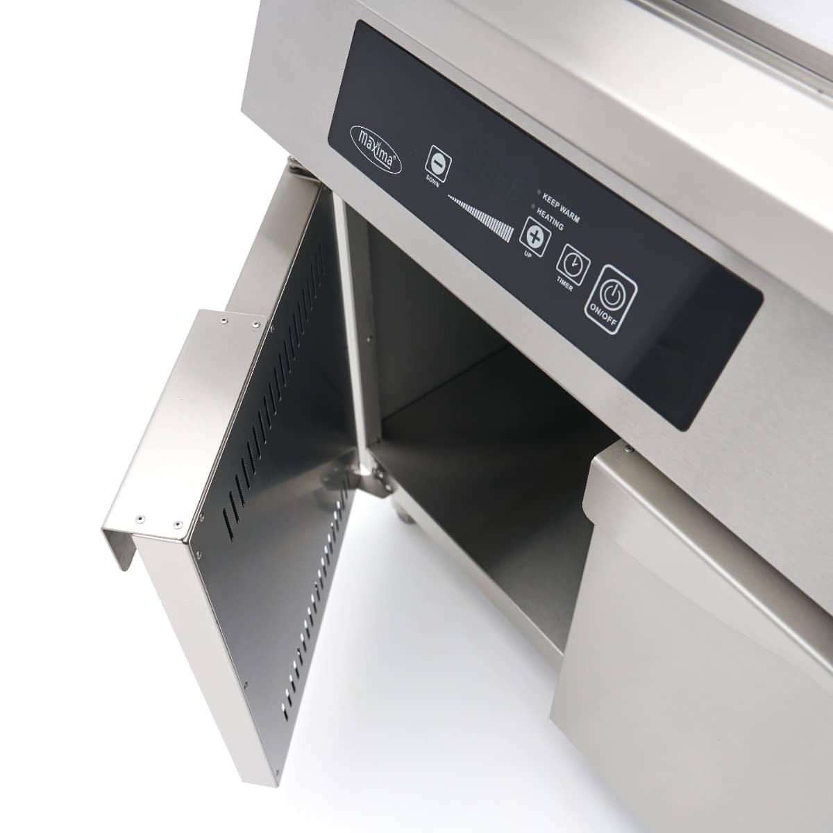 Induction Griddle 700 - Smooth and Grooved - 10000W - Double - with Stand — 14