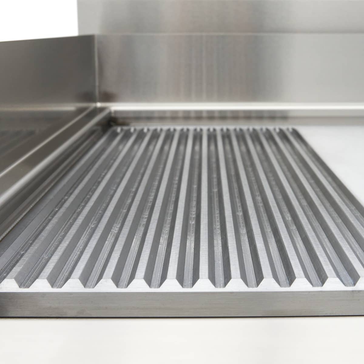 Induction Griddle 700 - Smooth and Grooved - 10000W - Double - with Stand — 8