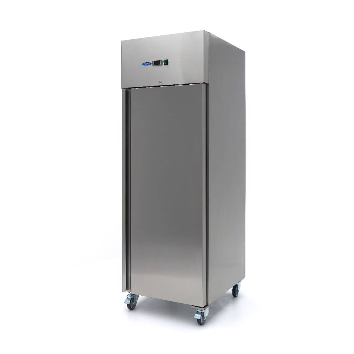 Freezer - 400L - 3 Adjustable Shelves - Stainless Steel - on Wheels — 2